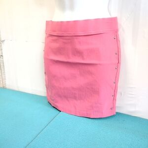 Must Have Women's Mini Skirt Stretch Bodycon Studded Size S